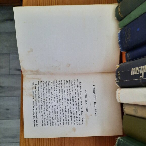 Round The Red Lamp by Arthur Conan Doyle (1913) - Picture 5 of 5